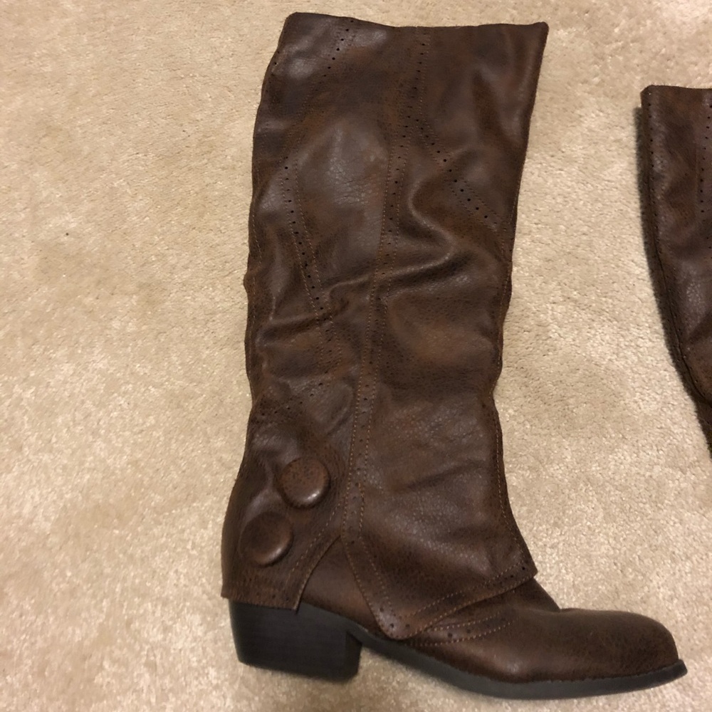Not Rated Leather Boots